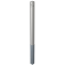 Stainless steel post |  102 mm | removable, self-engaging lockwith hot-dip galvanized ground socket part-no. 470.10 | with Euro profile cylinder lock and three keys | without eyelet